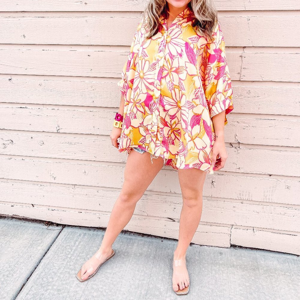 Totally Turks Oversized Button Down